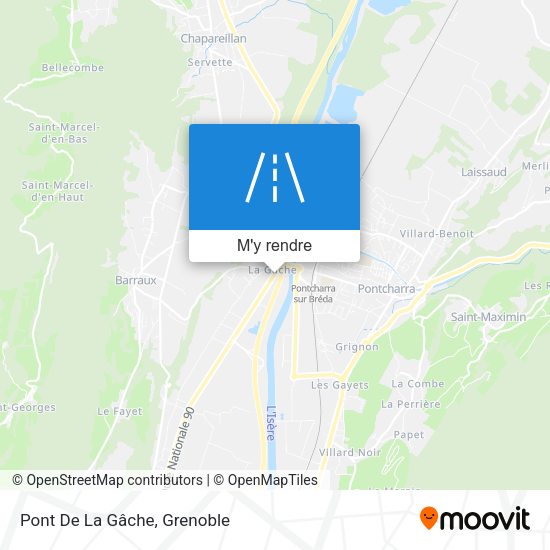 Pont De La Gâche plan