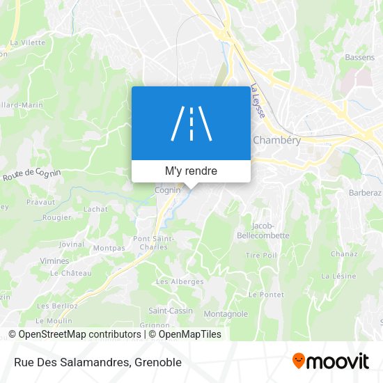 Rue Des Salamandres plan