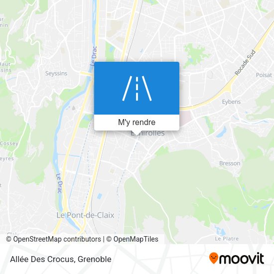 Allée Des Crocus plan