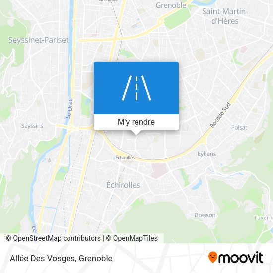 Allée Des Vosges plan