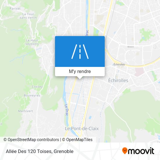 Allée Des 120 Toises plan