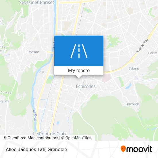 Allée Jacques Tati plan