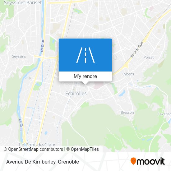 Avenue De Kimberley plan