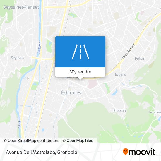 Avenue De L'Astrolabe plan