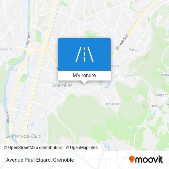Avenue Paul Eluard plan