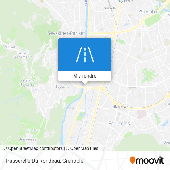 Passerelle Du Rondeau plan