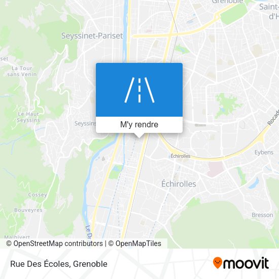 Rue Des Écoles plan