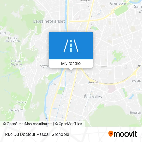 Rue Du Docteur Pascal plan