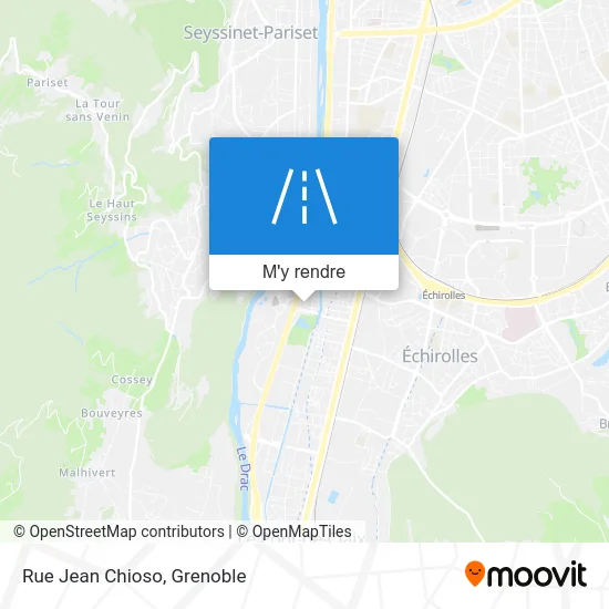 Rue Jean Chioso plan