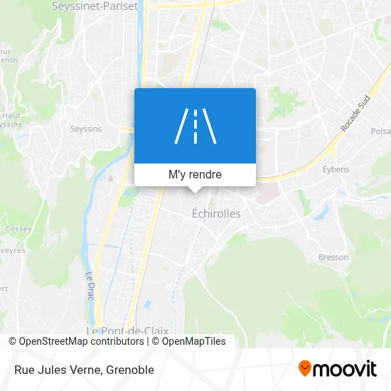 Rue Jules Verne plan