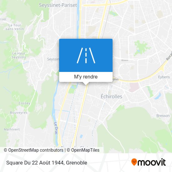 Square Du 22 Août 1944 plan