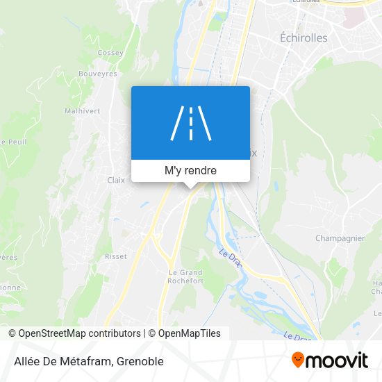 Allée De Métafram plan