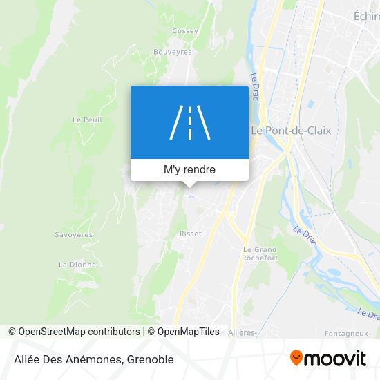 Allée Des Anémones plan