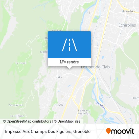 Impasse Aux Champs Des Figuiers plan