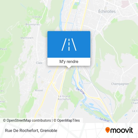 Rue De Rochefort plan