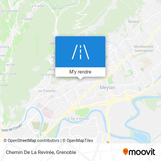 Chemin De La Revirée plan