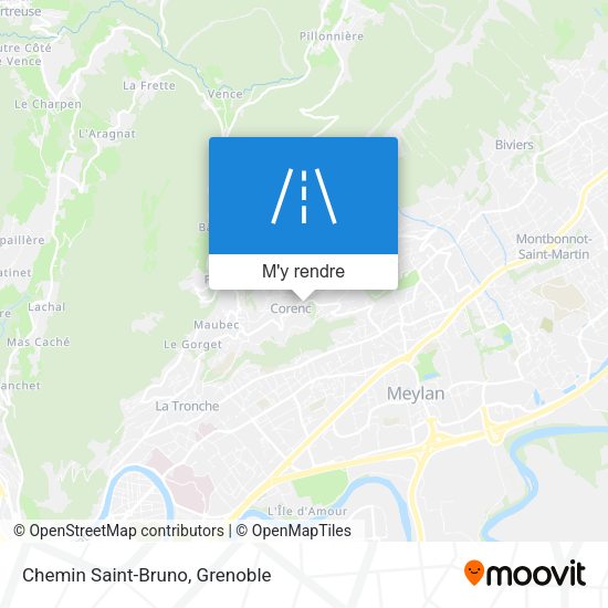 Chemin Saint-Bruno plan
