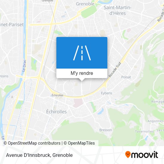 Avenue D'Innsbruck plan