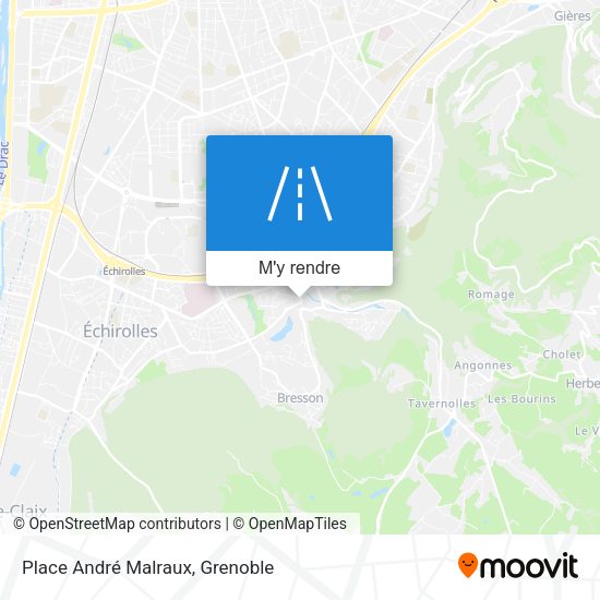 Place André Malraux plan