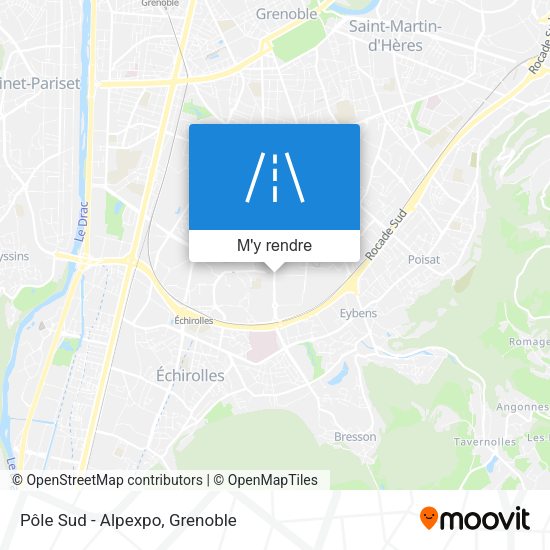 Pôle Sud - Alpexpo plan