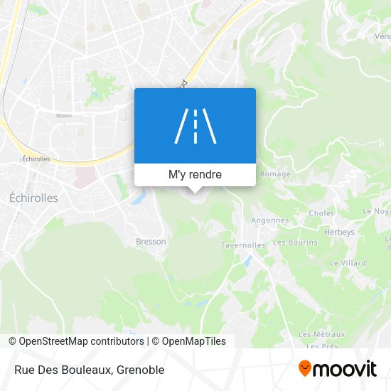 Rue Des Bouleaux plan