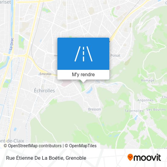 Rue Étienne De La Boétie plan
