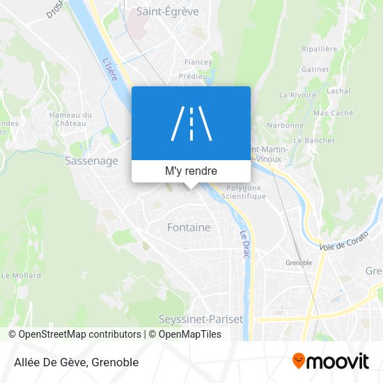 Allée De Gève plan