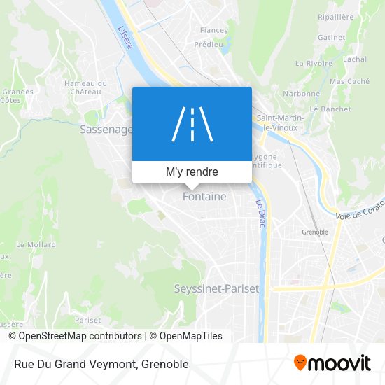 Rue Du Grand Veymont plan