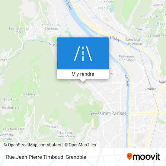 Rue Jean-Pierre Timbaud plan