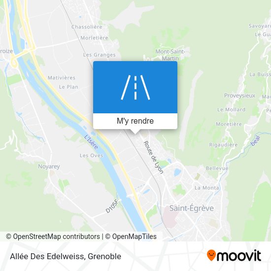 Allée Des Edelweiss plan