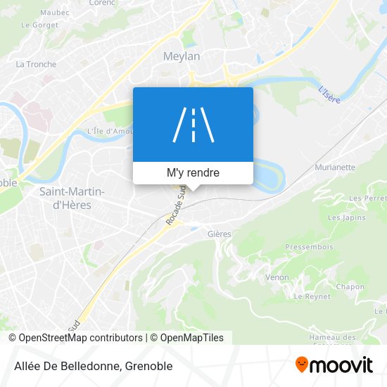 Allée De Belledonne plan