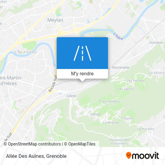 Allée Des Aulnes plan