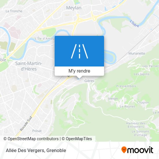 Allée Des Vergers plan