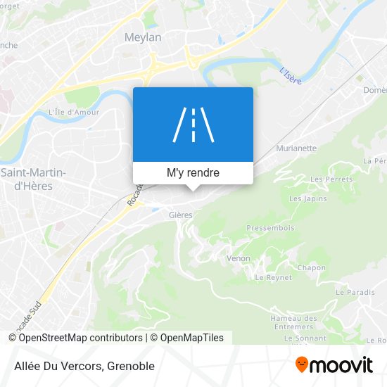 Allée Du Vercors plan