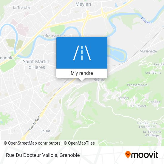 Rue Du Docteur Vallois plan