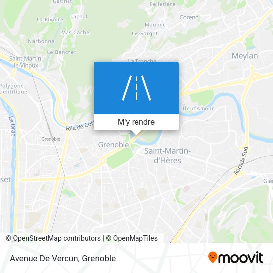 Avenue De Verdun plan