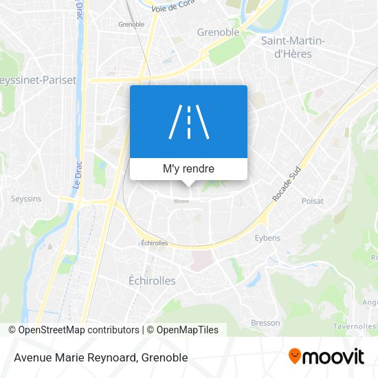 Avenue Marie Reynoard plan