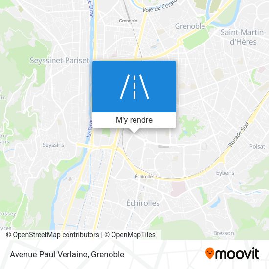 Avenue Paul Verlaine plan