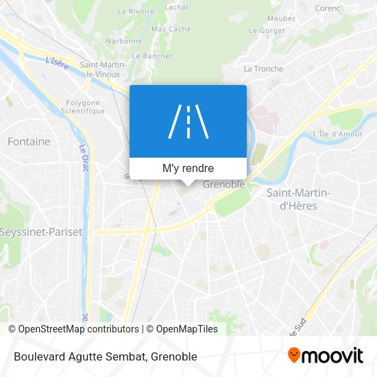 Boulevard Agutte Sembat plan