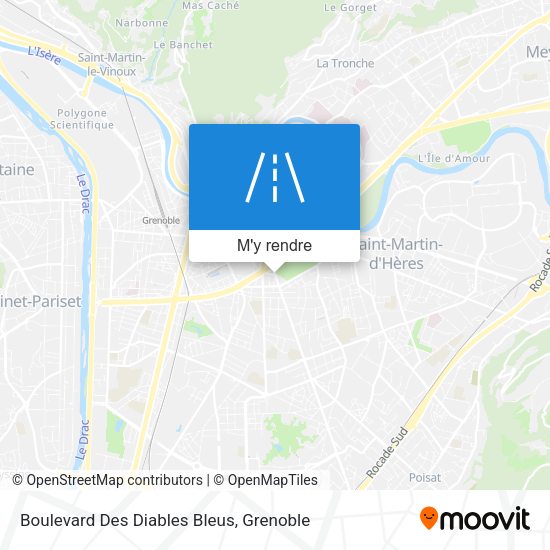 Boulevard Des Diables Bleus plan