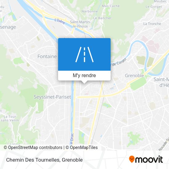 Chemin Des Tournelles plan