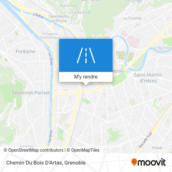 Chemin Du Bois D'Artas plan