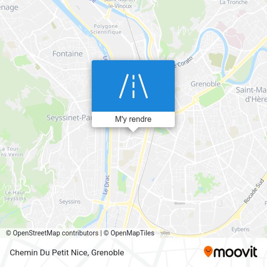 Chemin Du Petit Nice plan