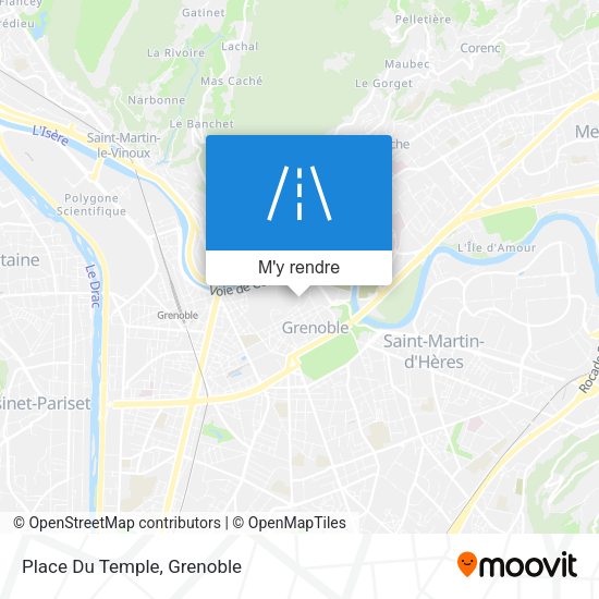 Place Du Temple plan