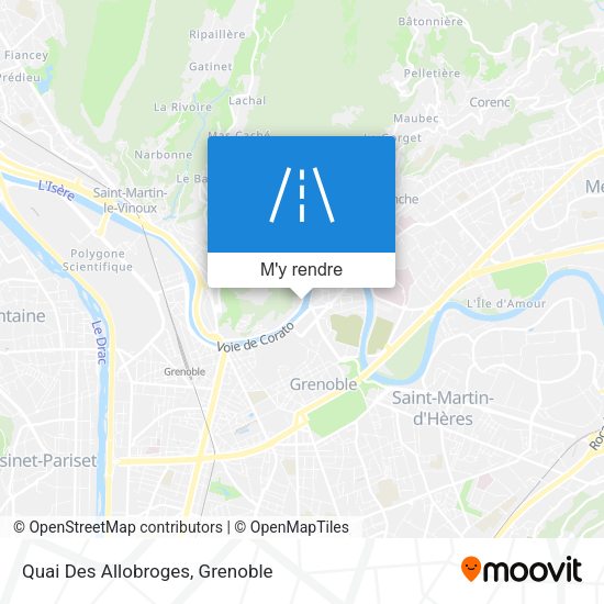 Quai Des Allobroges plan