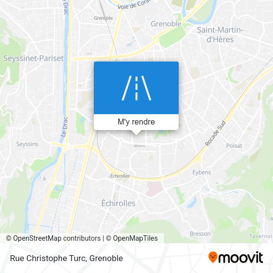 Rue Christophe Turc plan