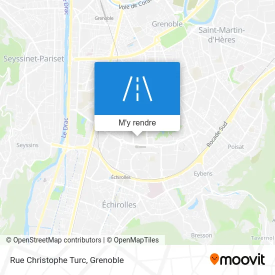Rue Christophe Turc plan