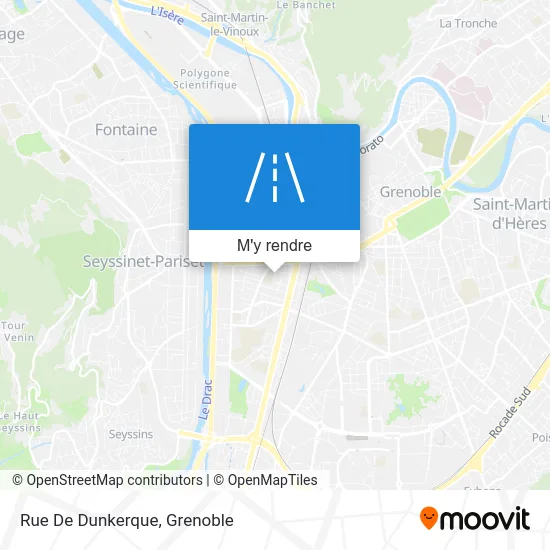 Rue De Dunkerque plan