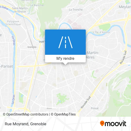 Rue Moyrand plan