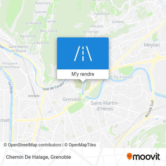 Chemin De Halage plan
